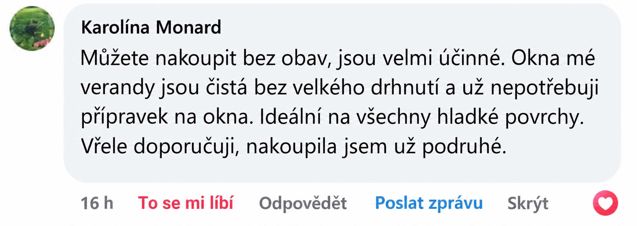Komentář k původnímu produktu