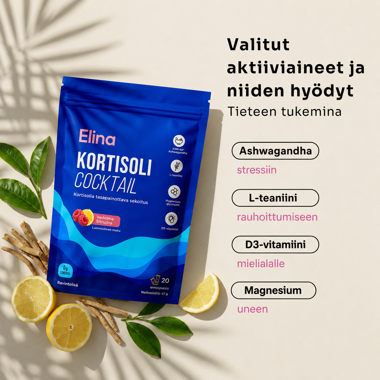 Kortisoli Cocktail