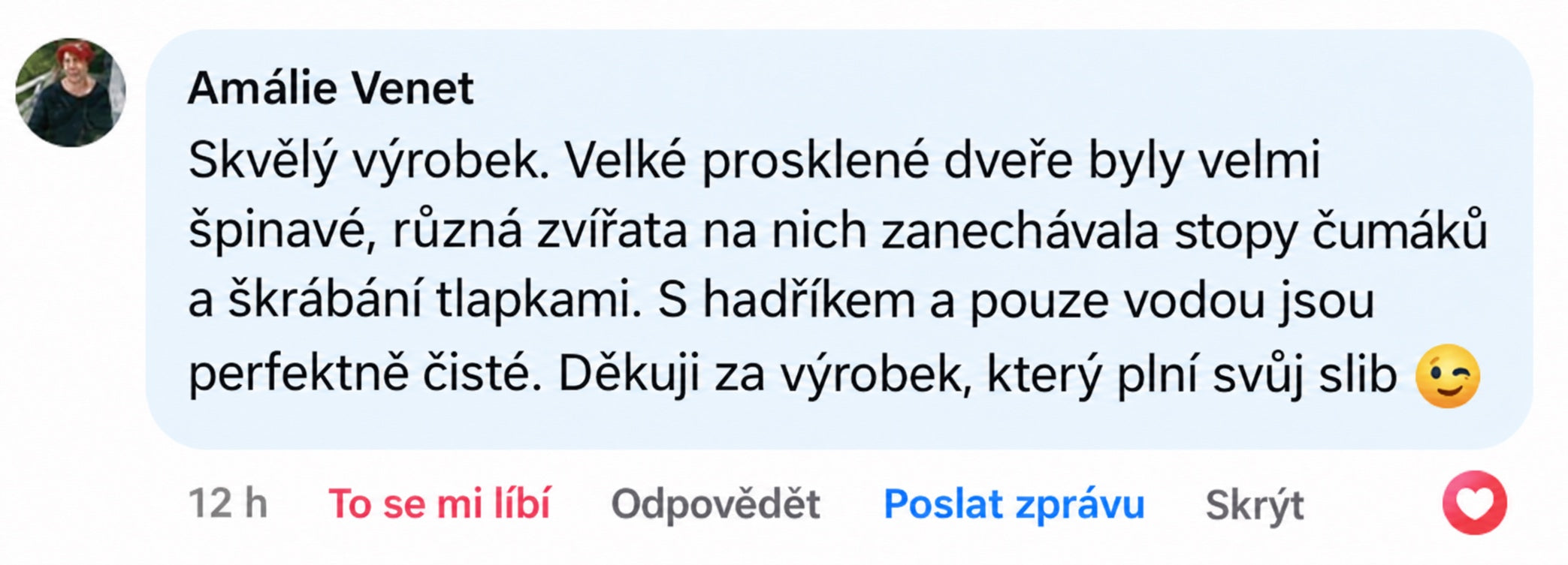 Komentář k původnímu produktu